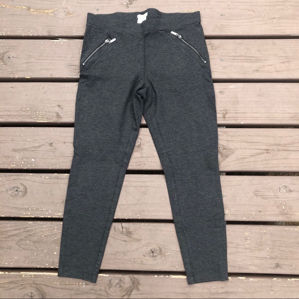 Matty M Dark Gray Soft Jeggings Medium